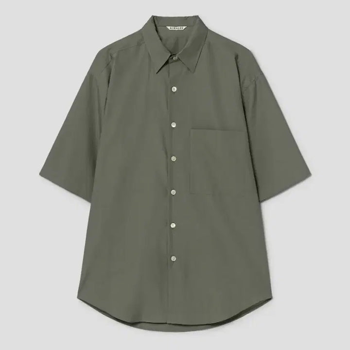 [BUNJANG] Our Legacy Washed Pinstripe Twill Shirt Olive Size 5 / 오라리 워시드 핀스 트윌 셔츠 올리브 5사이즈 새상품