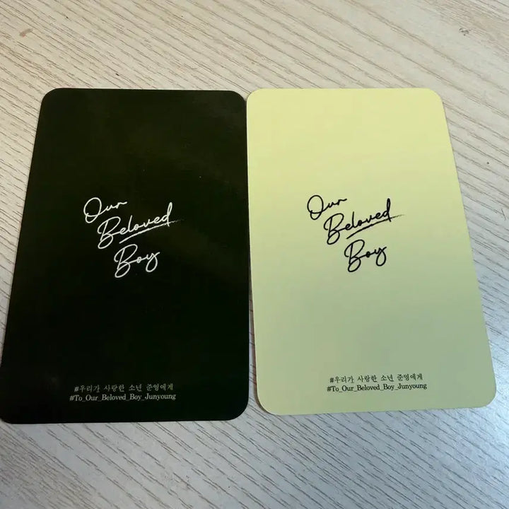 [BUNJANG] Lee Junyoung Birthday Cafe POB Bundle Set Photocard / 이준영 생카 특전 포카 일괄