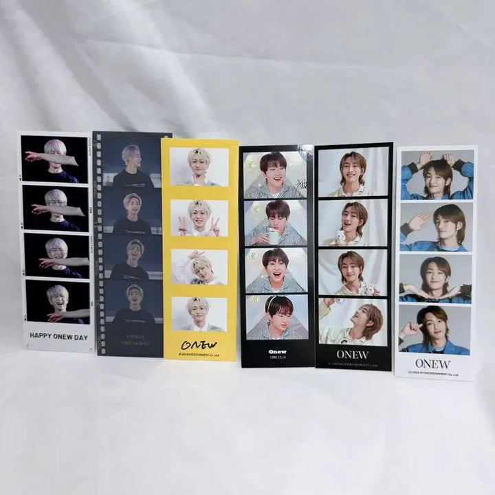 [BUNJANG] SHINee Onew Photoism Four-Cut Photo Bundle Set / 샤이니 온유 포토이즘 네컷포토 6장 일괄