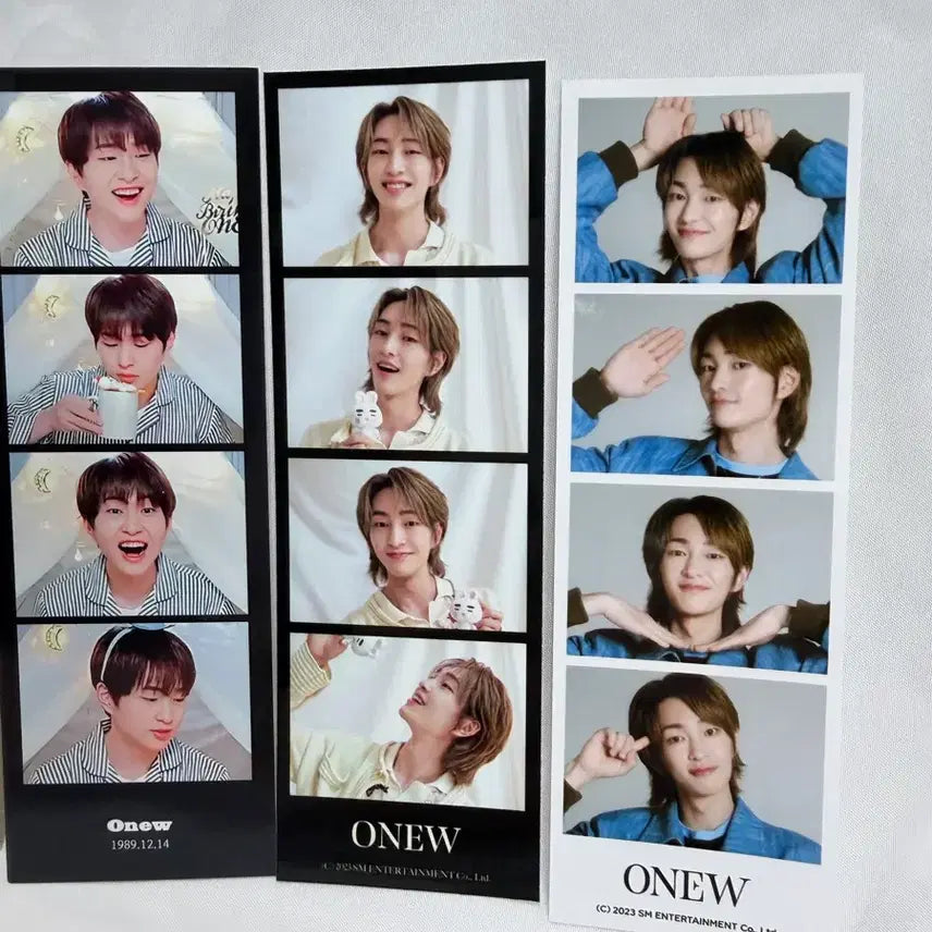 [BUNJANG] SHINee Onew Photoism Four-Cut Photo Bundle Set / 샤이니 온유 포토이즘 네컷포토 6장 일괄