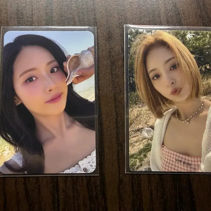 [BUNJANG] fromis_9 Park Ji-won &amp; Lee Na-gyung Photocard Bundle Set / 프로미스나인 박지원 이나경 포카 일괄