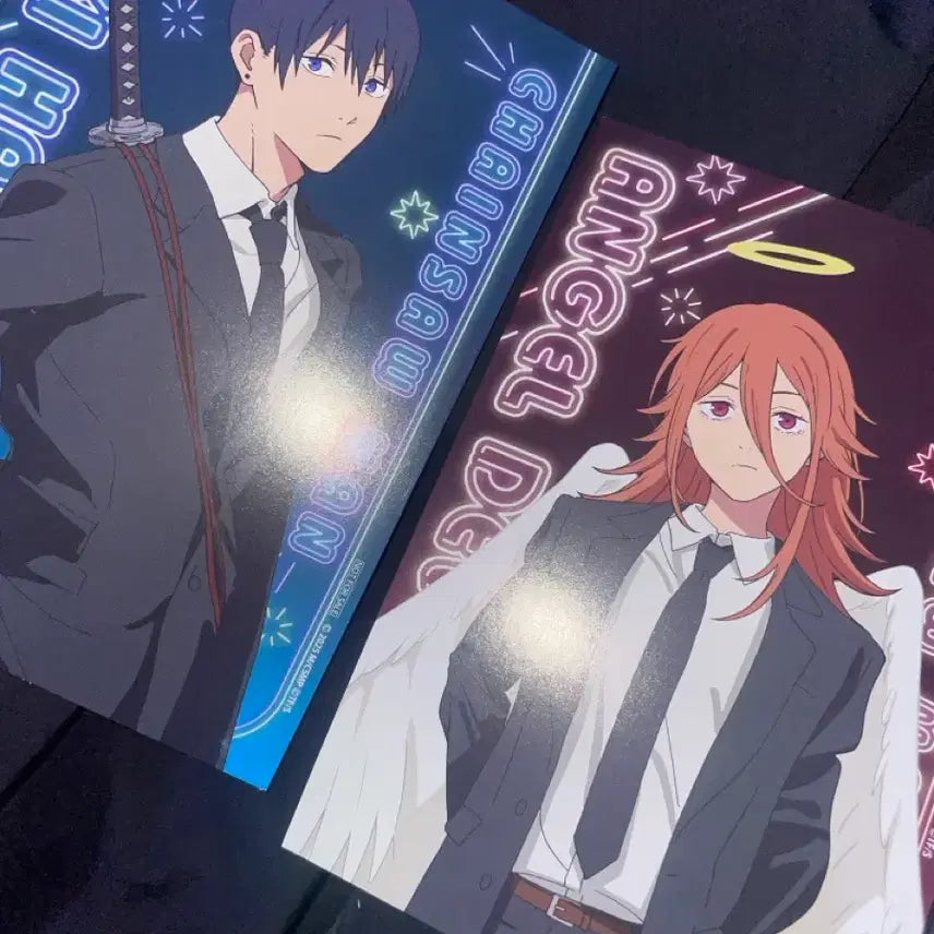 [BUNJANG] Chainsaw Man Aki Hayakawa Angel Animeate Exclusive Postcard Bundle Set / 일괄) 체인소맨 특전 엽서  체인소맨 아키 천사 애니메이트 특전 엽서