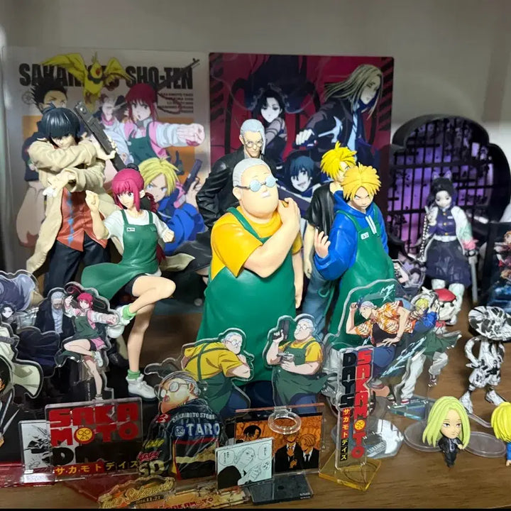 [BUNJANG] Sakamoto Days Figures &amp; Merchandise Bundle Set / 사카모토 데이즈 피규어 및 굿즈 일괄판매