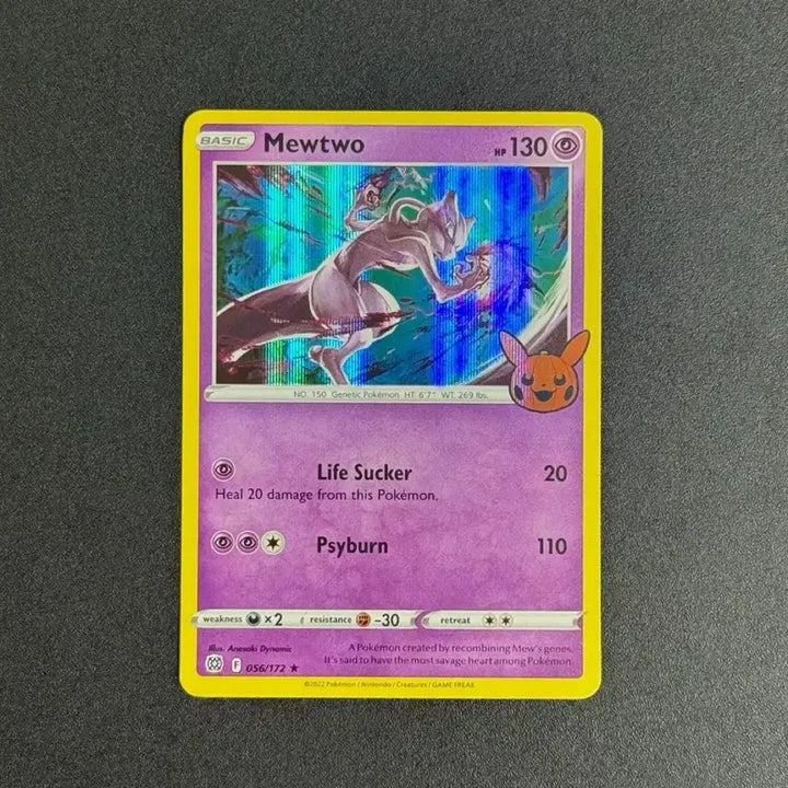 [BUNJANG] Pokemon TCG 2022 North American Halloween Promo Card - Mewtwo / 포켓몬카드 2022 북미판 할로윈 프로모 카드 뮤츠