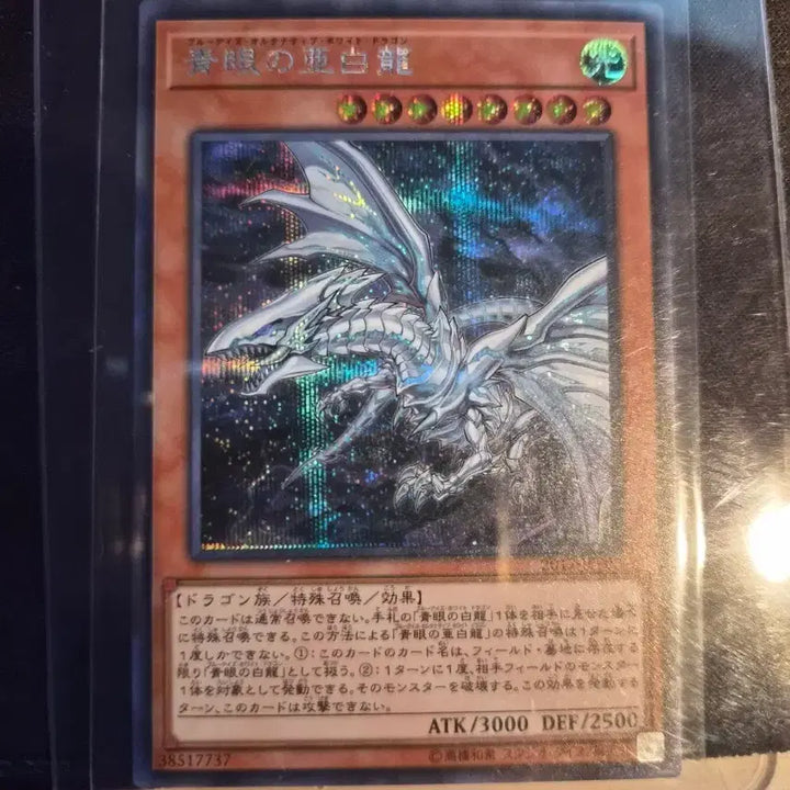 [BUNJANG] Yu-Gi-Oh! Blue-Eyes White Dragon WCS 2017 Limited Edition Trading Card / (급처)유희왕 한정판 푸른눈의 아백룡 WCS 2017