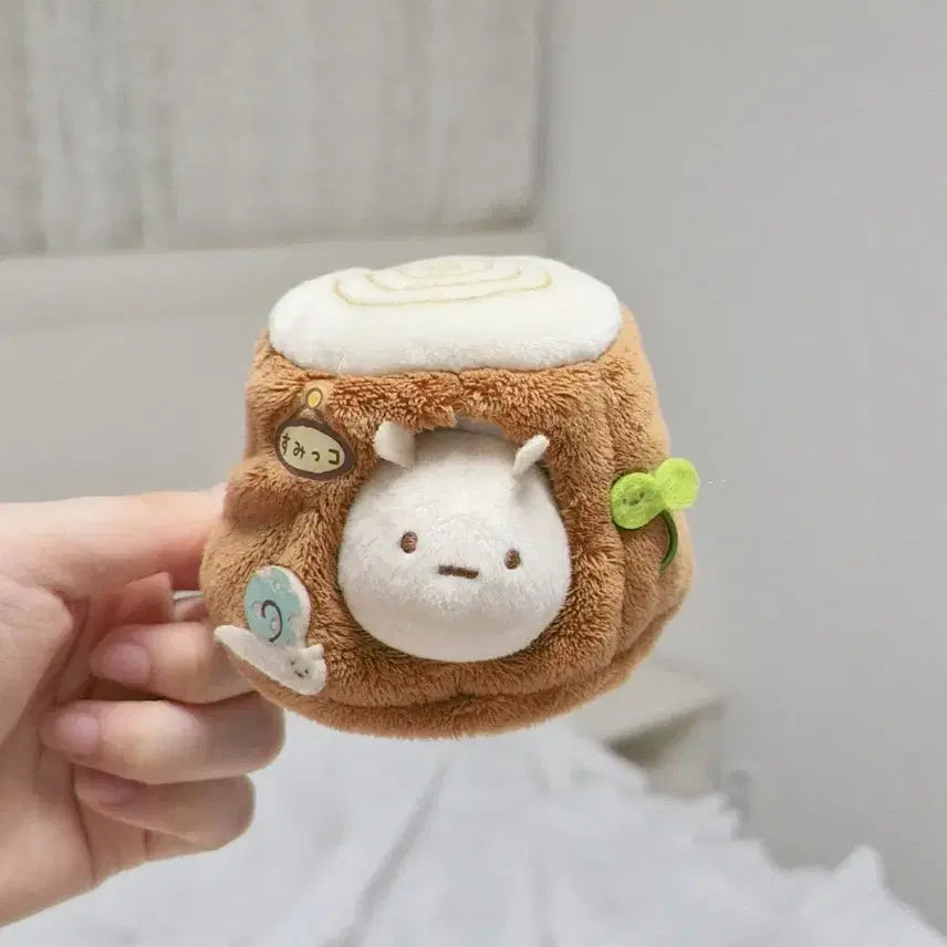 [BUNJANG] Sumikko Gurashi Gacha Mascot Keychain Snail House Set / [레어] 스밋코구라시 가챠 키링 달팽이 집 세트