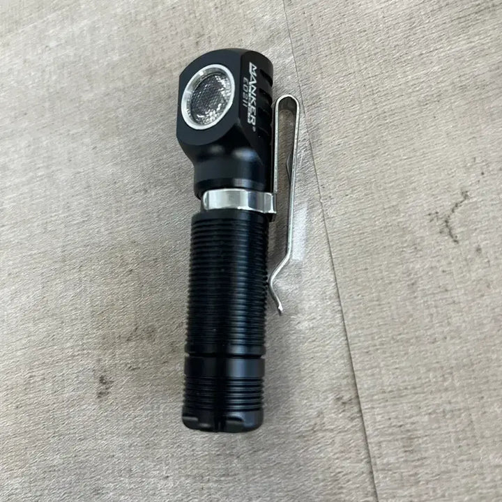 [BUNJANG] Manker E02 II Mini Right-Angle EDC Flashlight / Manker E02 II 미니 랜턴 직각형 EDC 후레쉬 (배터리 미포함