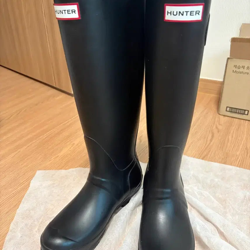[BUNJANG] Hunter Original Tall Rain Boots Black EU37 / 헌터 오리지널 톨 레인부츠 블랙 EU37