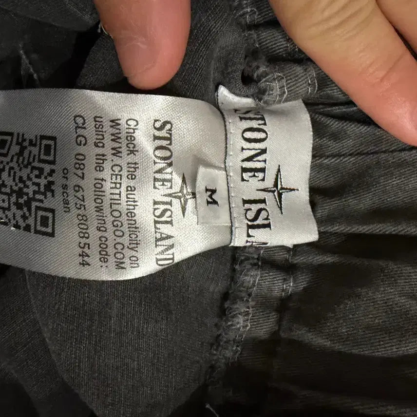 [BUNJANG] Stone Island Cargo Jogger Pants Grey / 스톤아일랜드 카고 바지 그레이
