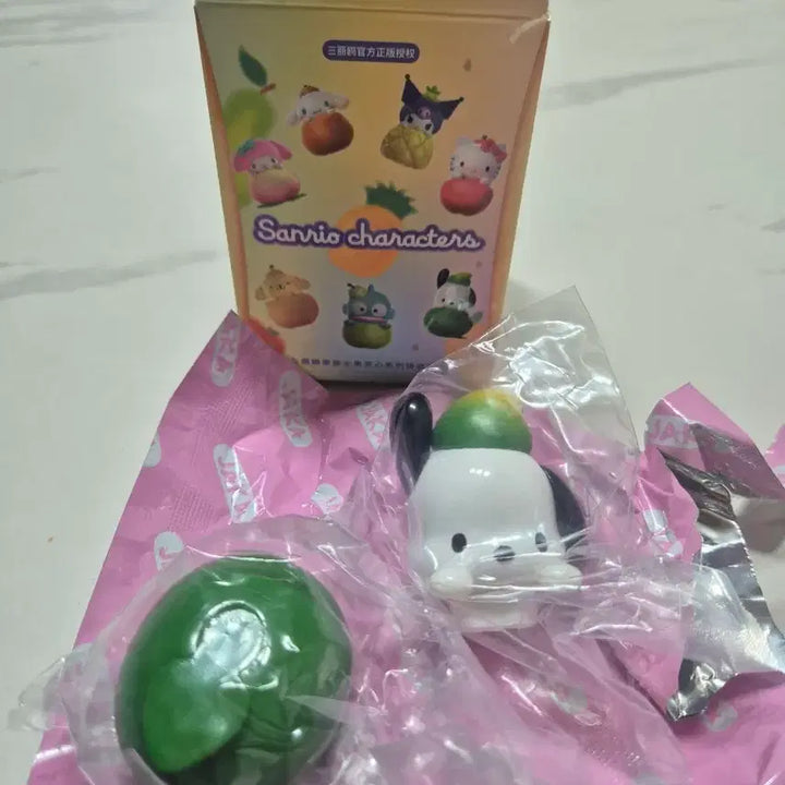 [BUNJANG] Sanrio Pochacco Fruit Series Figure / 산리오 캐릭터 피규어 과일시리즈 포차코