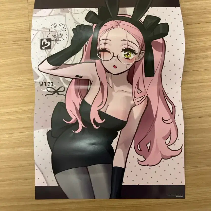 [BUNJANG] A-STEP Barniste Mijy Lucky Draw Poster / 에이스테 바니스테 미지 10만원 특전 포스터