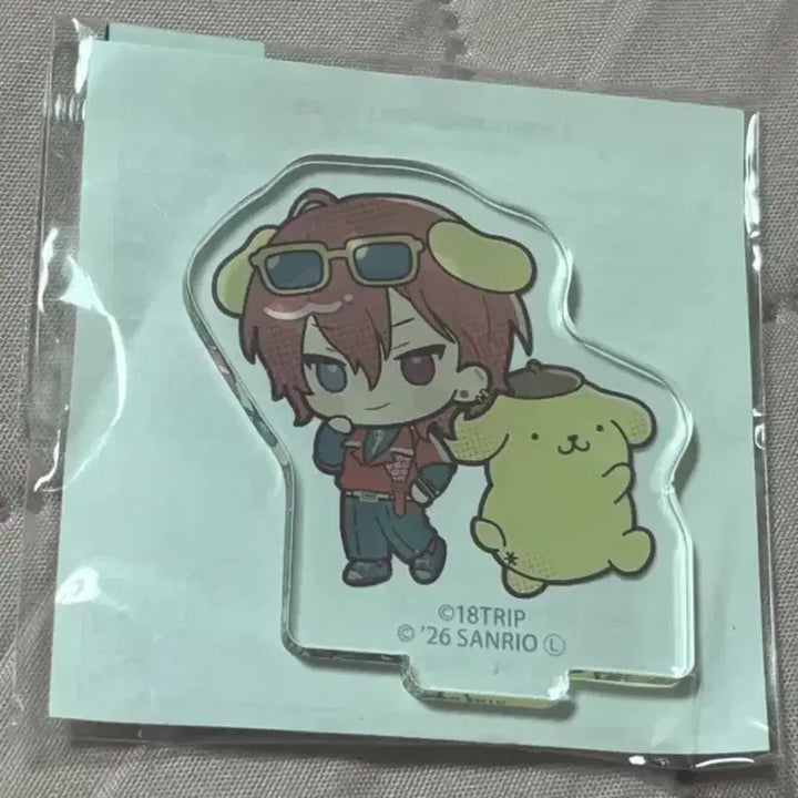 [BUNJANG] 8TURN Nishizono Renga Sanrio Pompompurin Acrylic Stand / 에이트리 18trip 니시조노 렌가 산리오 폼폼푸린 폼푸 아크릴