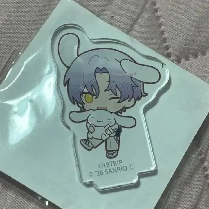 [BUNJANG] Etr.y 18trip Ooguro Kafka x Cinnamoroll Acrylic Stand / 에이트리 18trip 오오구로 카프카 산리오 시나모롤 아크릴