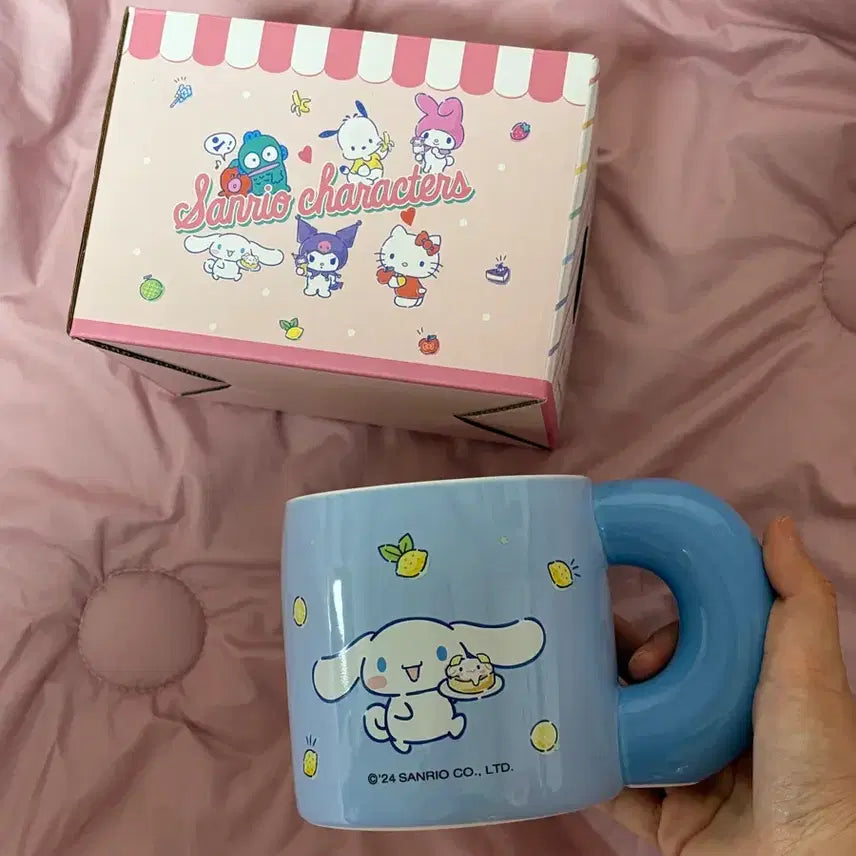 [BUNJANG] Sanrio Cinnamoroll Handle Mug Cup / 산리오 시나모롤 손잡이 머그컵 미사용제품