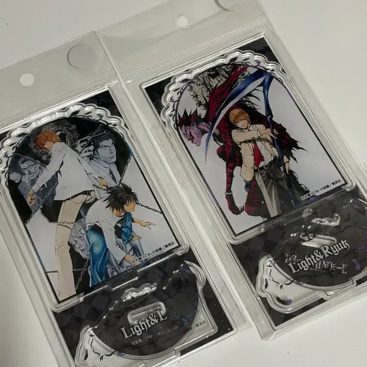 [BUNJANG] Death Note Diorama Acrylic Set / [데스노트] 디오라마 아크릴 2종 일괄 판매합니다.