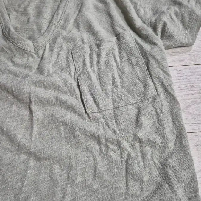 [BUNJANG] Bundle Set V-Neck T-Shirt and Round Neck T-Shirt / 반팔티셔츠 2종 일괄