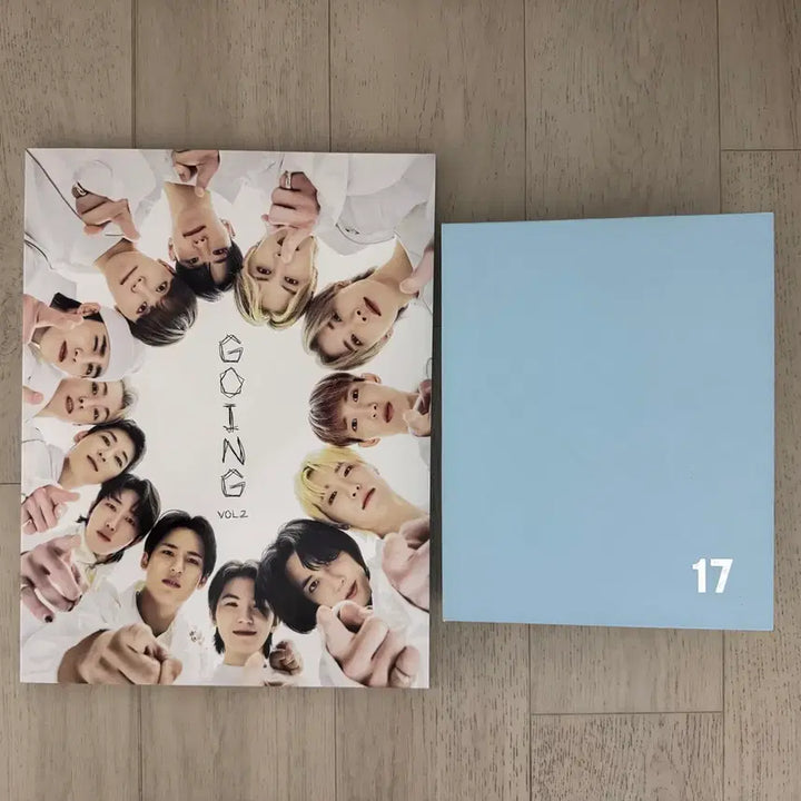 [BUNJANG] SEVENTEEN Official Binder + Going SEVENTEEN Magazine Vol. 2 Bundle Set / 세븐틴 공식 바인더 + 고잉세븐틴 잡지vol2