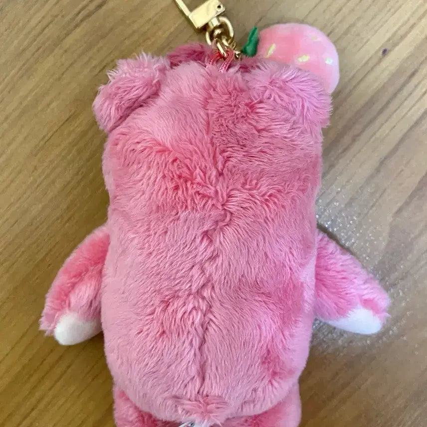 [BUNJANG] Disney Toy Story Lotso Strawberry Keychain / 디즈니 토이스토리 랏소 딸기 키링 미사용