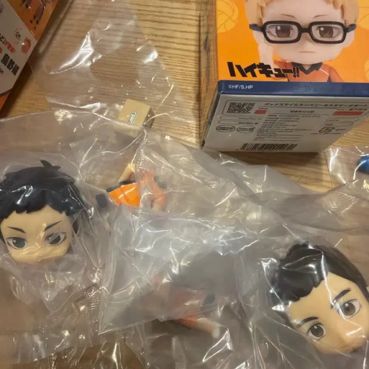[BUNJANG] Haikyuu!! Asahi, Daichi, Sugawara Mini Nendoroid Figures / 오늘만)하이큐 아사히 다이치 스가와라 스가 미니넨도 피규어
