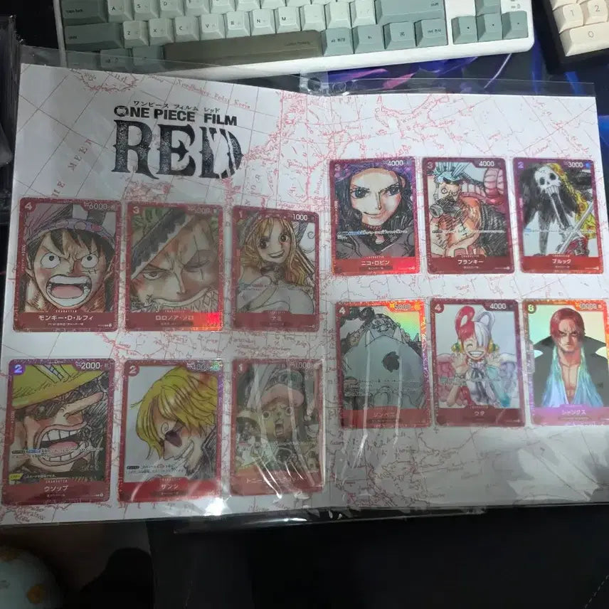 [BUNJANG] One Piece Card Game Deck - One Piece Film Red / 원피스 카드 게임 덱 원피스 필름 레드