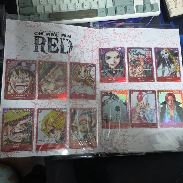[BUNJANG] One Piece Card Game Deck - One Piece Film Red / 원피스 카드 게임 덱 원피스 필름 레드