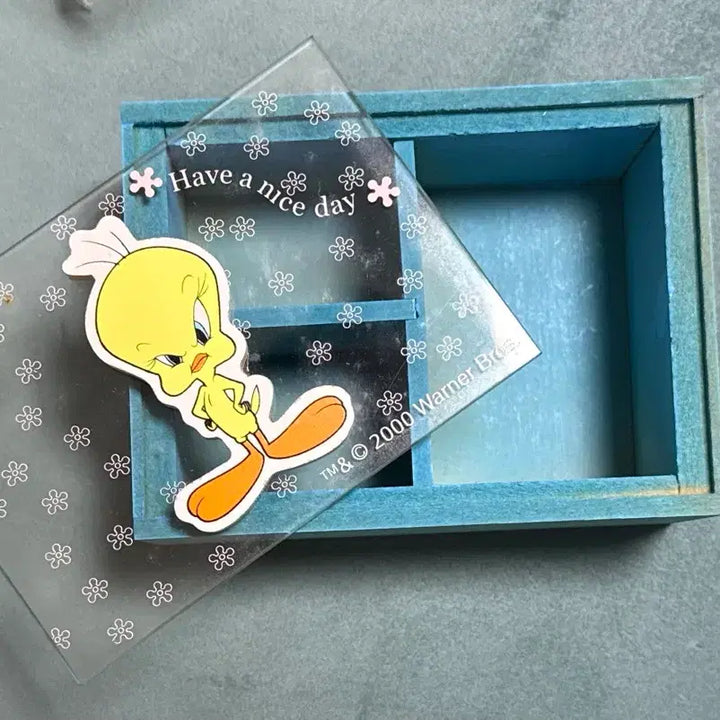 [BUNJANG] Looney Tunes Tweety Storage Box / 고전문구 루니툰 트위티 보관함