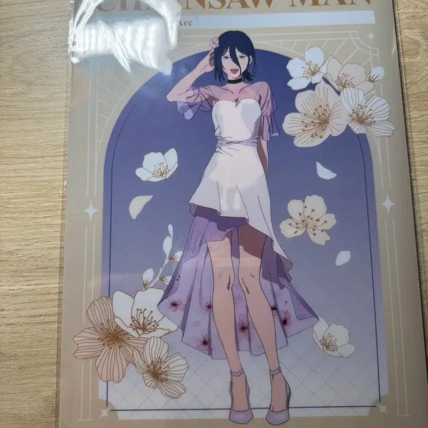 [BUNJANG] Chainsaw Man x Prince Hotel Collaboration A4 File &amp; Lunch Mat Bundle Set (Sealed) / 체인소맨 프린스호텔 a4파일 일괄판매