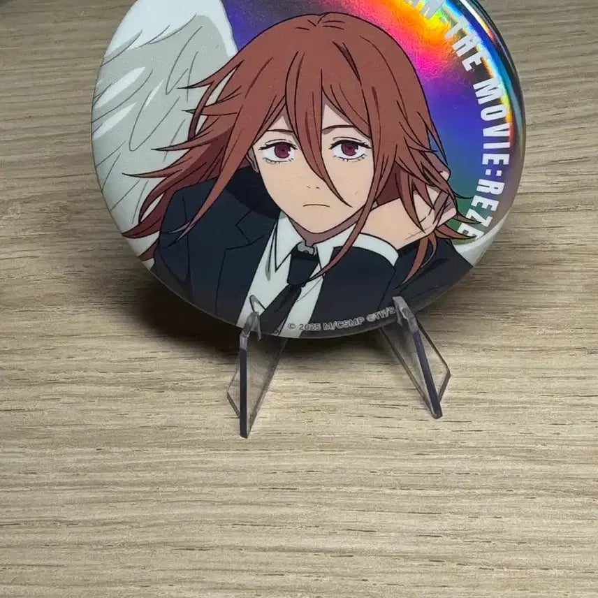 [BUNJANG] Chainsaw Man Reze Baseyard Acrylic Keychain, Large Can Badge, and Stand Bundle Set / 체인소맨 레제 베이스야드 아크릴 키링 및 대형캔뱃지 일괄
