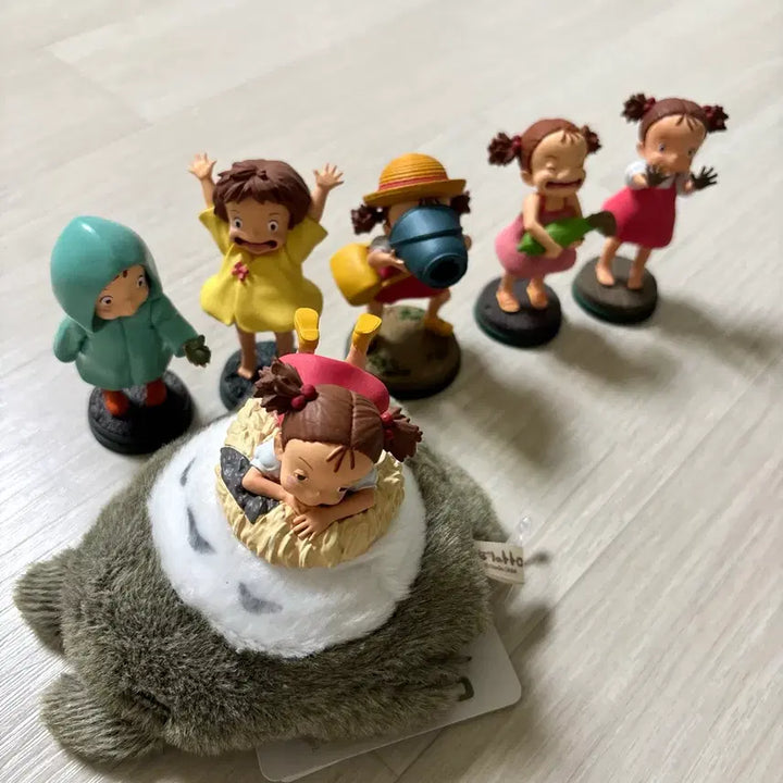 [BUNJANG] My Neighbor Totoro Mei 6 Types Figure Set / 이웃집토토로 메이 6종