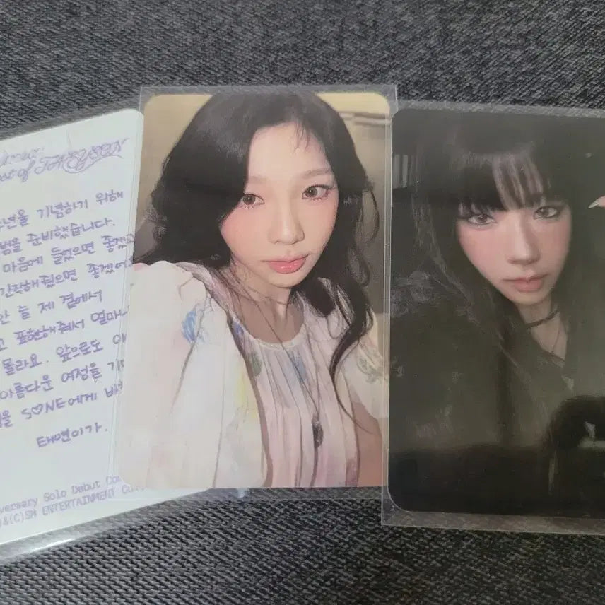 [BUNJANG] Taeyeon Microphone Album Photocard / 태연마이크 앨범 포카