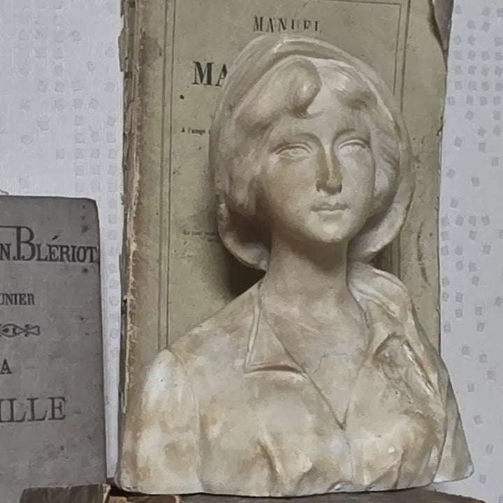 [BUNJANG] Alabaster Bust Statue (Woman) / 알라바스타 스테츄 (여인 흉상)