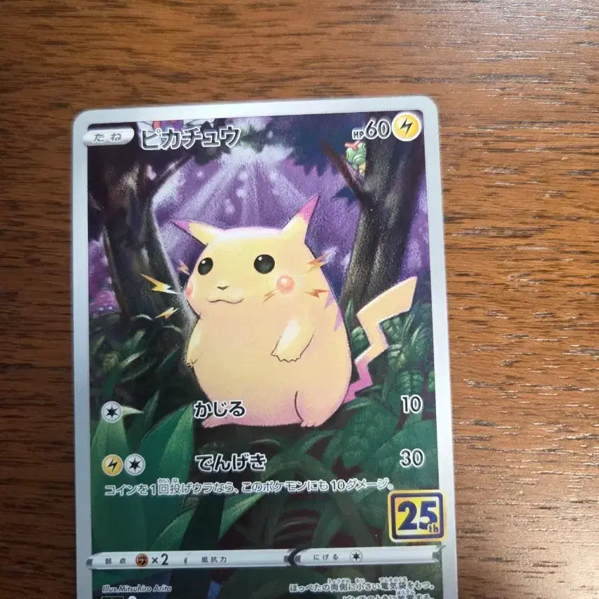 [BUNJANG] Pokemon Card Pikachu 25th Anniversary Collection (Japan Edition) / (일본판) 포켓몬 카드 피카츄 25주년 기념 컬렉션