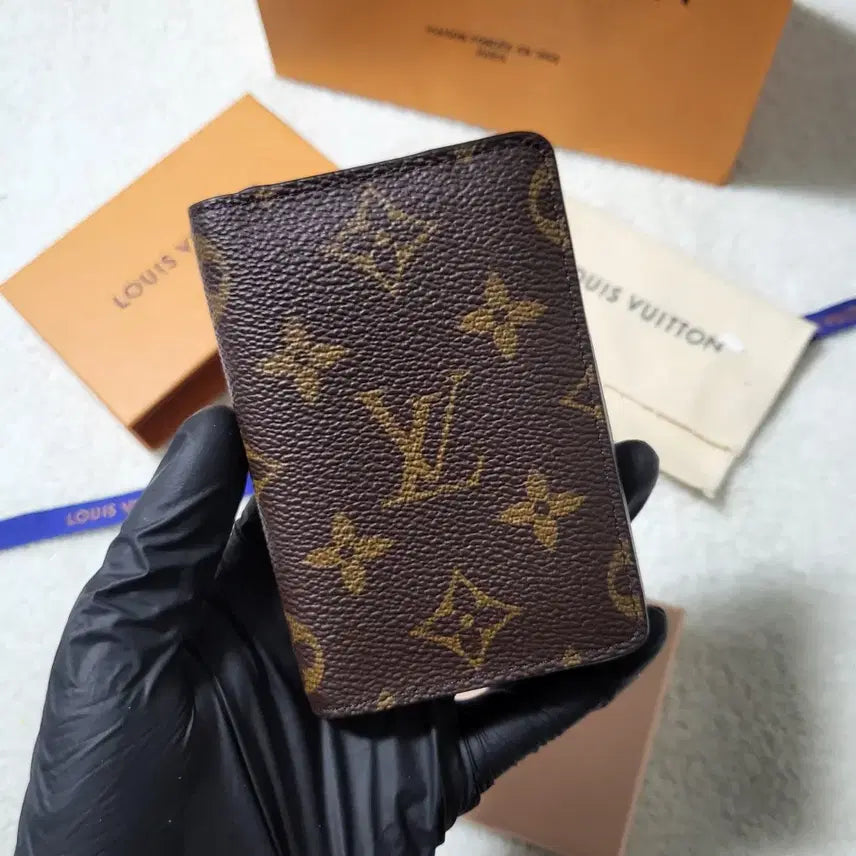 [BUNJANG] Louis Vuitton Monogram Organizer Card Holder / [풀구성] 루이비통 모노그램 오거나이저 카드지갑