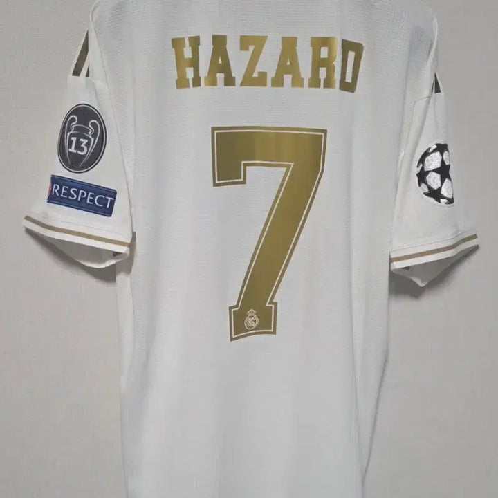 [BUNJANG] Real Madrid 19/20 Hazard Authentic Home Jersey No. 7 / 19/20 레알 마드리드 홈 어센틱 No.7 아자르
