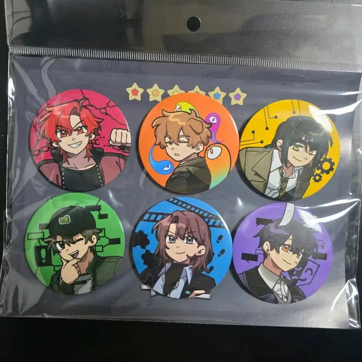 [BUNJANG] Pixely Misuban Badge Set (Sealed) / [탈덕처분/미개봉] 픽셀리 미수반 뱃지 세트
