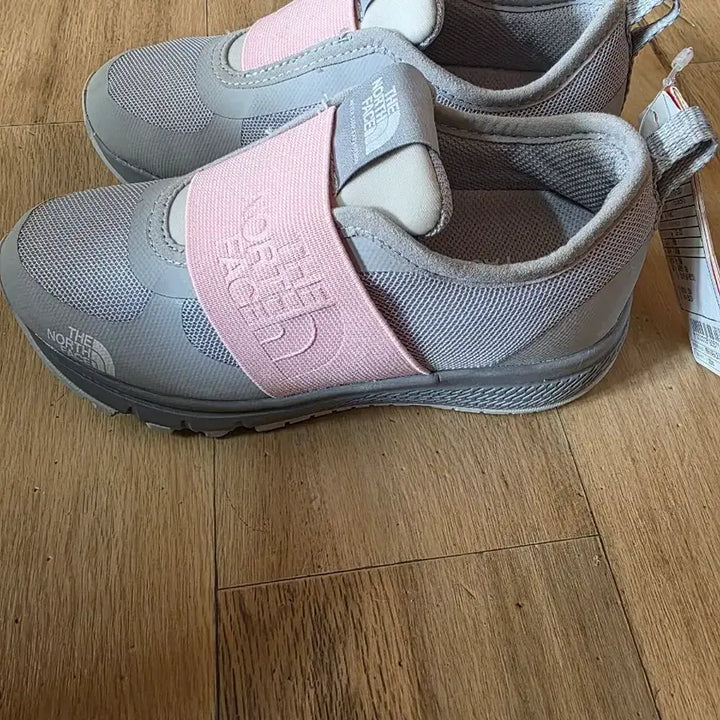 [BUNJANG] The North Face Kids Shoes Grey/Pink / 노스페이스 아동 신발 그레이 핑크