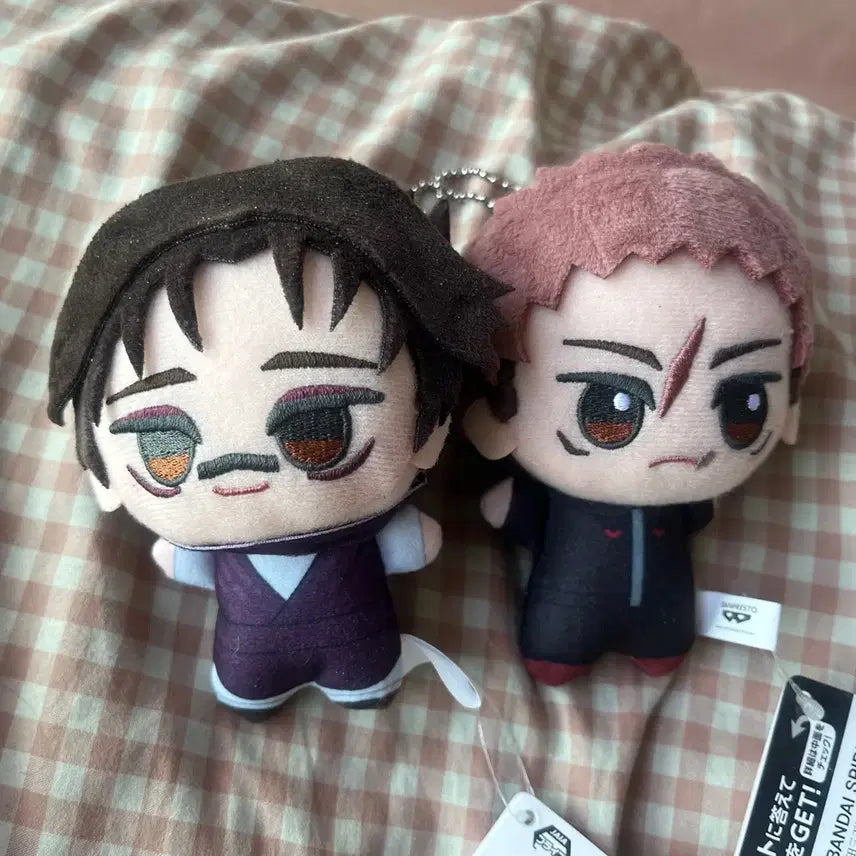 [BUNJANG] Jujutsu Kaisen Choso &amp; Yuji Plush Set / 주술회전 쵸소우 유지 누이