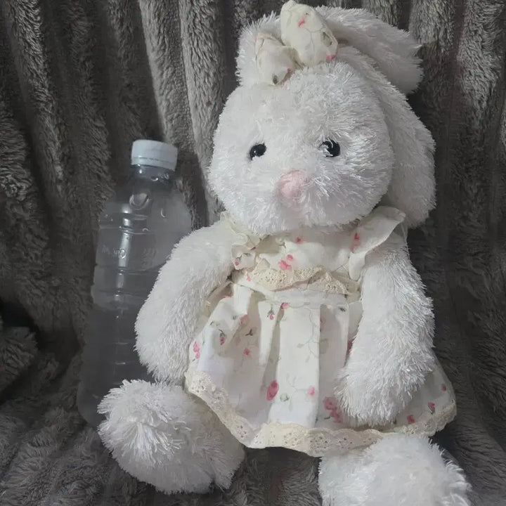 [BUNJANG] Bibbyland Rabbit Doll Flower Dress / 비비랜드 토끼인형