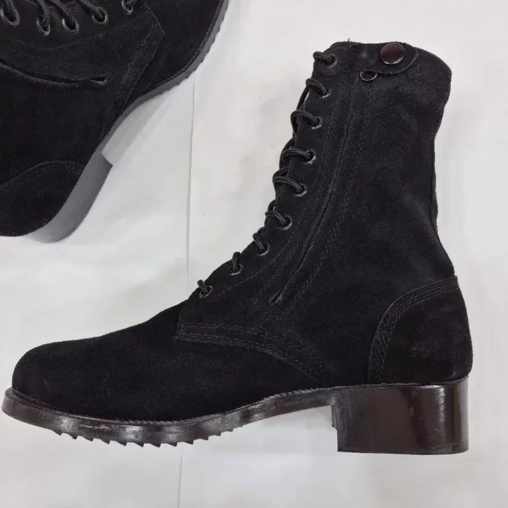 [BUNJANG] Suede Leather Zip-Up Ankle Boots / 세무 가죽워커 남성부츠 민트급