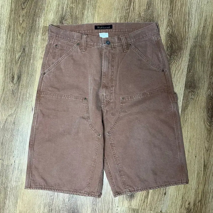 [BUNJANG] Wress Double Knee Duck Canvas Shorts 30 / 뤠쓰 덕캔버스 더블니 쇼츠 30