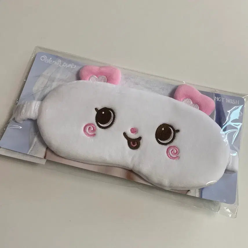 [BUNJANG] NCT WISH Osaki Sakuraya Pan Sleep Mask / [당일발송] 엔시티 위시 오드투러브 사쿠야 팡 수면안대 새상품