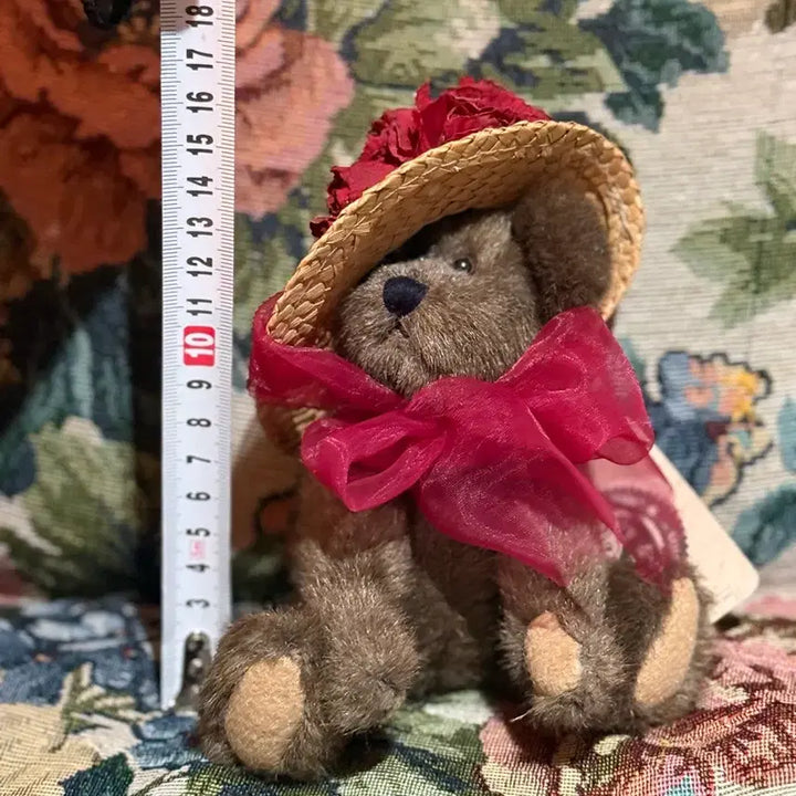 [SOLD OUT] 보이즈베어 밀짚모자 곰인형
