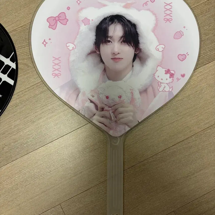 [BUNJANG] Kickflip Kyehoon &amp; Kyejoo Uchiwa Fan / 킥플립 계훈 케이주 우치와 양도