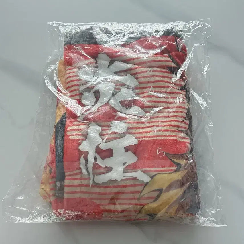 [BUNJANG] Demon Slayer Kyojuro Rengoku Blanket (Unsealed) / 귀멸의 칼날 주합회의 렌고쿠 담요 미개봉