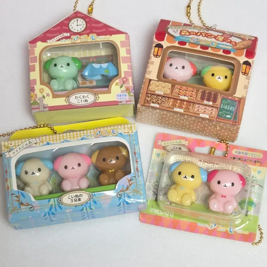 [BUNJANG] Toy Spi Petit Petit Animal Dog Gacha Bundle Set / 토이스피 쁘띠쁘띠 애니멀 강아지 가챠 일괄
