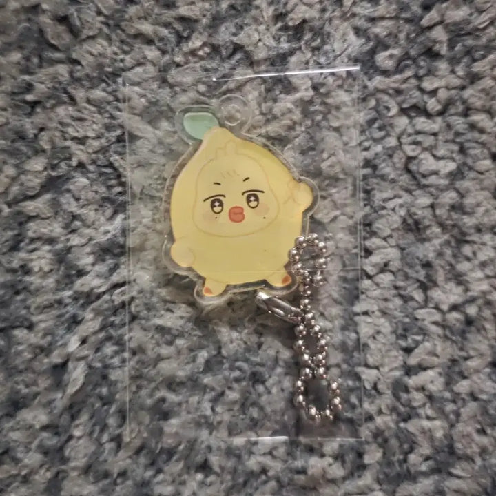 [BUNJANG] ATEEZ Mingi Pyongmingi Soundwave Lemon Keyring (Sealed) / (미개봉) 에이티즈 민기 뿅밍이 사운드웨이브 레몬 키링