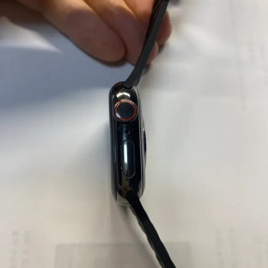 [BUNJANG] Apple Watch Series 6 Stainless Steel Graphite / 애플워치 6 스테인리스 그라파이트 (효율 100%)