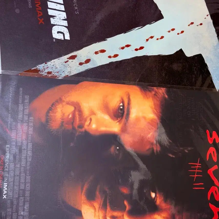 [BUNJANG] The Shining &amp; Seven IMAX Poster Set (2 Types) / 샤이닝 &amp; 세븐 아이맥스 imax포스터 2종 일괄