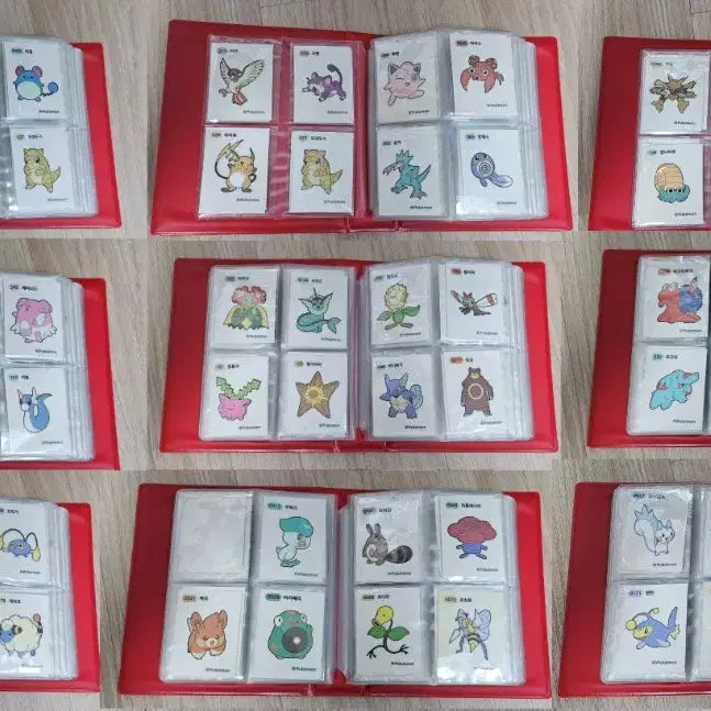 [BUNJANG] Various Sticker Collection Album / 띠부실 모음 앨범