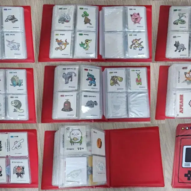 [BUNJANG] Various Sticker Collection Album / 띠부실 모음 앨범